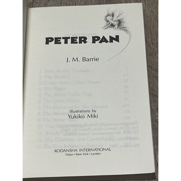Peter Pan (Kodansha English Library) ピーター・パン JM Barrie - Picture 4 of 6